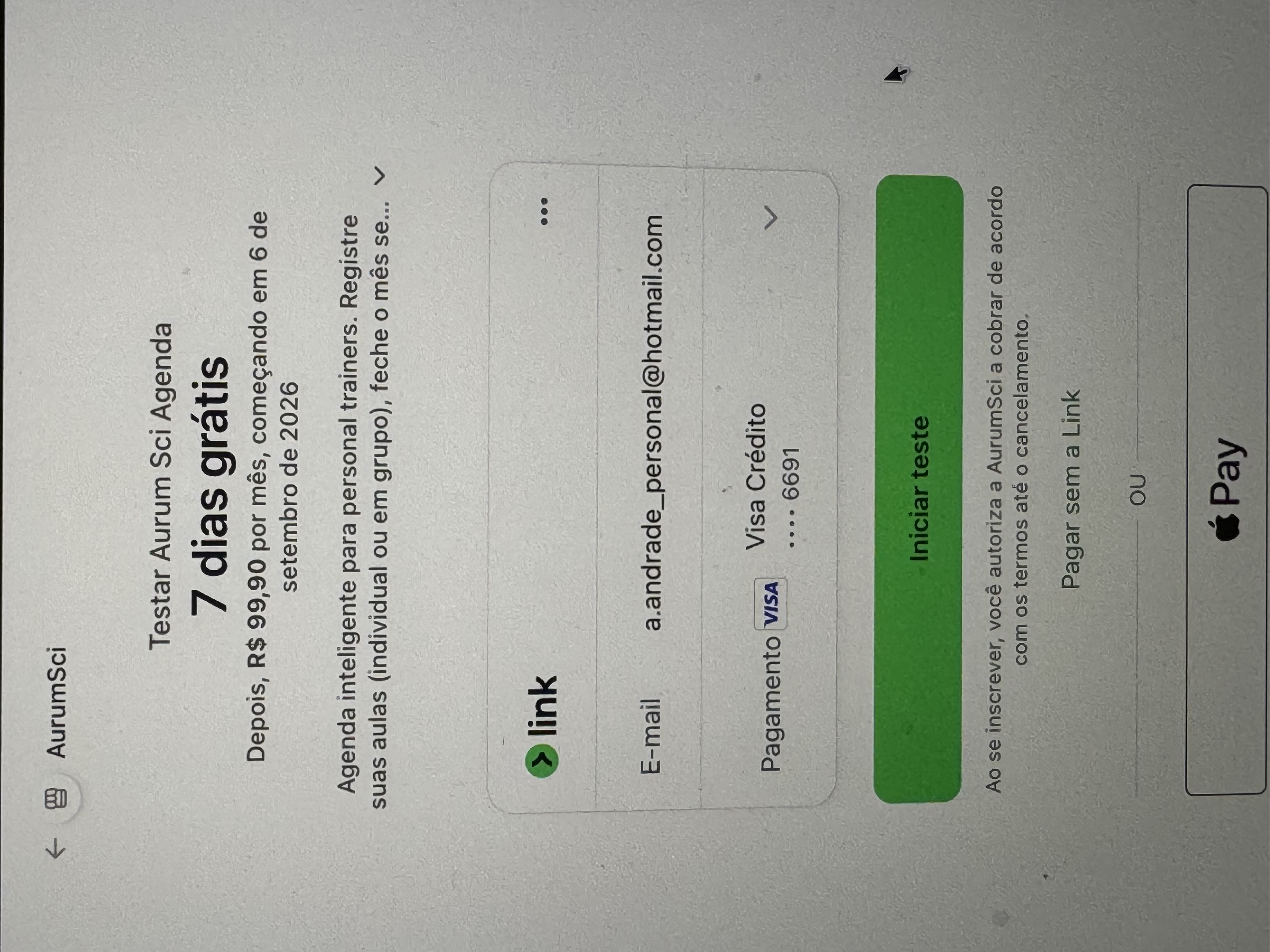 Pagamento numa plataforma segura e séria
